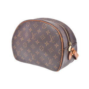 Louis Vuitton Bag Blois Brown Shoulder Monogram Leather